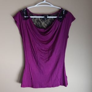 Forever 21 shirt with lace detail